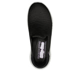Skechers Women Slip-ins: GO WALK Flex - Relish 124963 Wide Width Black/White