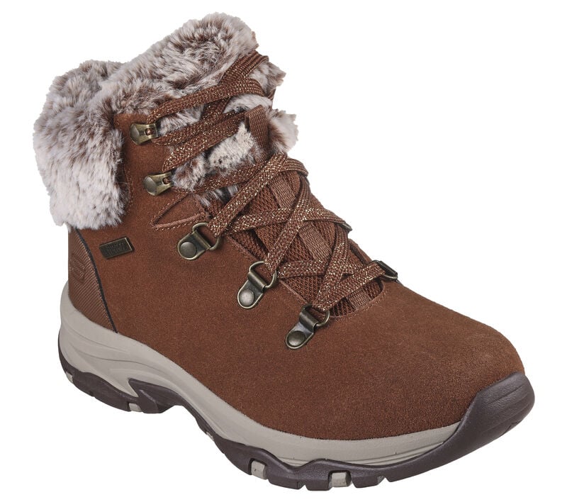 Skechers Women Relaxed Fit: Trego Falls Finest 167178 CHESTNUT