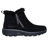 Skechers Women Relaxed Fit: Easy Going - Cool Zip 167862 Wide BLK