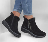 Skechers Women Relaxed Fit: Easy Going - Cool Zip 167862 Wide BLK