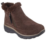 Skechers Women Relaxed Fit: Easy Going - Cool Zip 167862 Wide Choco Suede