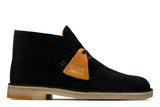 Clarks Original Desert Boot -Black Combi Suede Made in Vietnam - Shoes 4 You