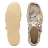 Clarks Original Men Wallabee Cup Off White Camo Made in Vietnam