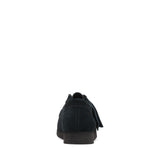 Clarks Original Kids Wallabee Low Older Black Suede