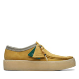 Clarks Original Men Wallabee Cup Amber Gold Suede Made in Vietnam