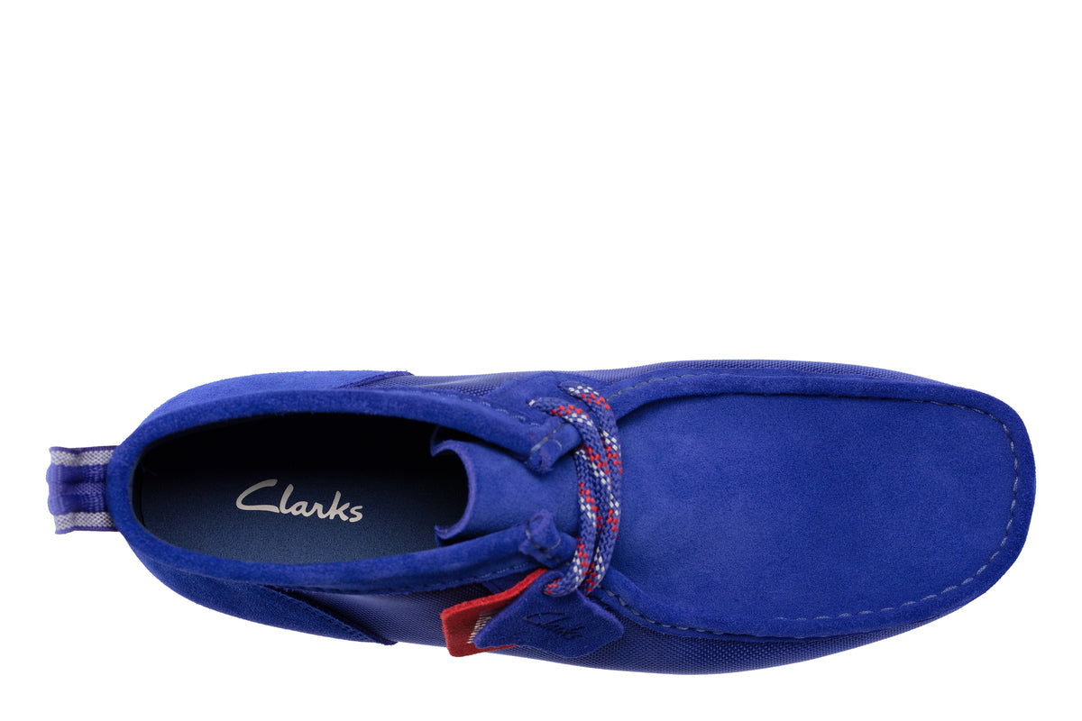 Clarks Original Men's Wallabee2 FTRE Cobalt Combination – Shoes 4 You