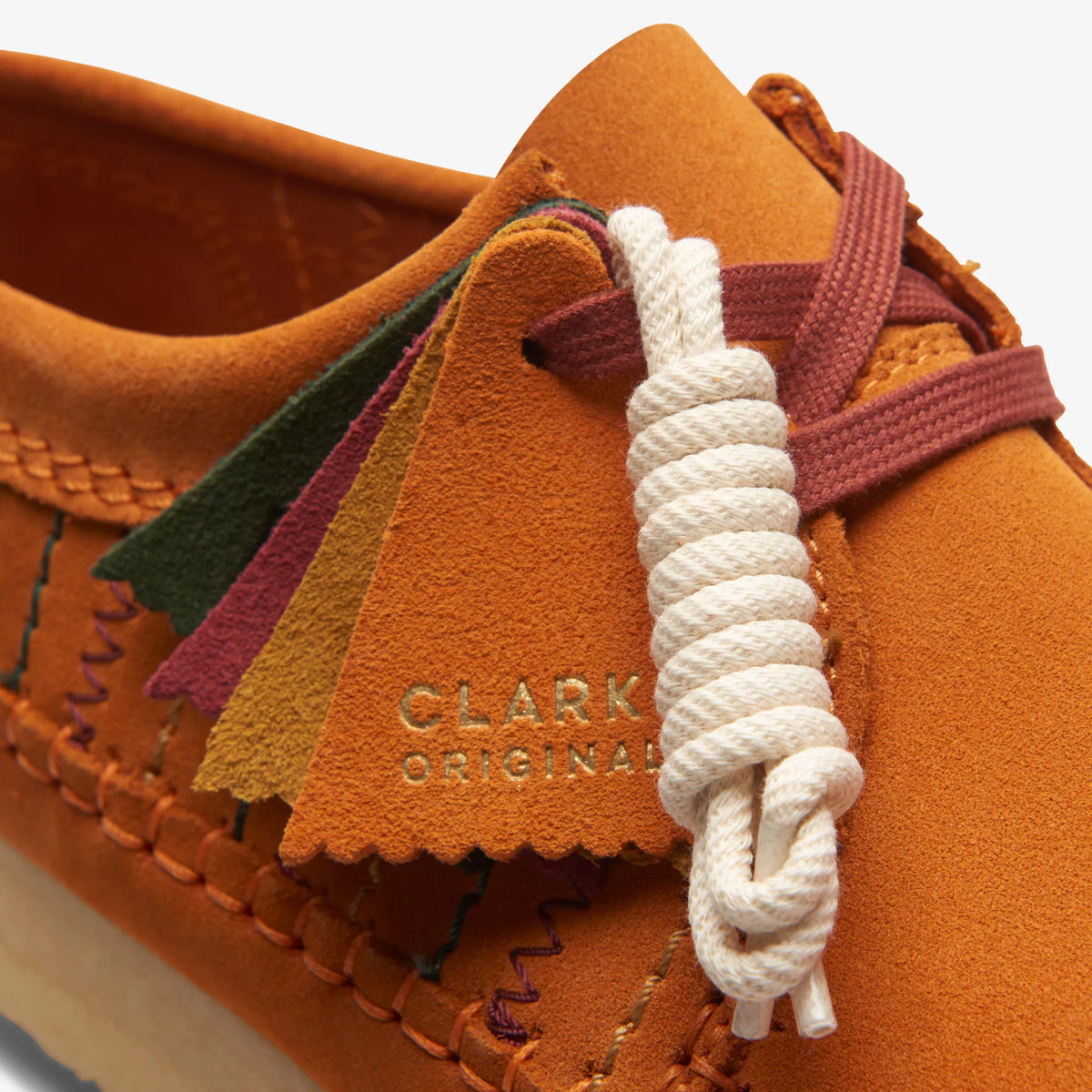 Clarks hot sale orange shoes