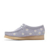 NEW WOMEN'S WALLABEE CLOUD GREY EMBROIDERY 2024