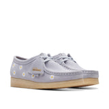 NEW WOMEN'S WALLABEE CLOUD GREY EMBROIDERY 2024