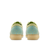Clarks Original Women WALLABEE BLUE/LIME PRINT 2024