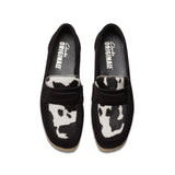 NEW WOMEN'S WALLABEE LOAFER COW PRINT HAIRON 2024