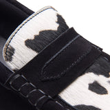 Clarks Original Women WALLABEE LOAFER COW PRINT HAIRON 2024