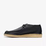 Clarks Original Men DESERT NOMAD BLACK LEATHER Made in Vietnam
