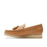 NEW WOMEN'S WALLABEE LOAFER MID TAN LEATHER 2024