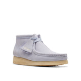 NEW WOMEN'S WALLABEE BOOT CLOUD GREY SUEDE 2024