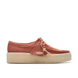 Clarks Original Women WALLABEE CUP TERRACOTTA SUEDE 2024