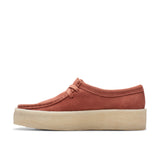 Clarks Original Women WALLABEE CUP TERRACOTTA SUEDE 2024