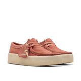 Clarks Original Women WALLABEE CUP TERRACOTTA SUEDE 2024