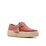 Clarks Original Women WALLABEE CUP TERRACOTTA SUEDE 2024