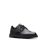 Clarks Original Kids Desert London O Black Leather