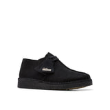 Clarks Original Women Desert Trek. Black Suede