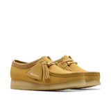 Clarks Original Women Wallabee Golden Tan Suede Made in Vietnam