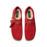 Clarks Original Men Wallabee Red Suede - MADE IN VIETNAM