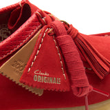 Clarks Original Men Wallabee Red Suede - MADE IN VIETNAM