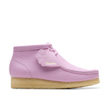 Clarks Original Women Wallabee Boot. Mauve Leather Made in Vietnam