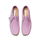 Clarks Original Women Wallabee Boot. Mauve Leather Made in Vietnam