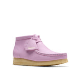 Clarks Original Women Wallabee Boot. Mauve Leather Made in Vietnam