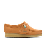 Clarks Original Women Wallabee Pale Peach Suede Made in Vietnam