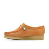 Clarks Original Women Wallabee Pale Peach Suede Made in Vietnam