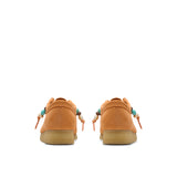 Clarks Original Women Wallabee Pale Peach Suede Made in Vietnam