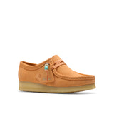 Clarks Original Women Wallabee Pale Peach Suede Made in Vietnam