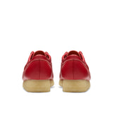 Clarks Original Women Wallabee Red Leather Made in Vietnam