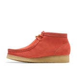 Clarks Original Women Wallabee Boot. Coral Suede Made in Vietnam