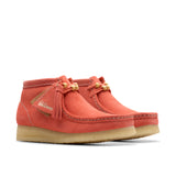 Clarks Original Women Wallabee Boot. Coral Suede Made in Vietnam