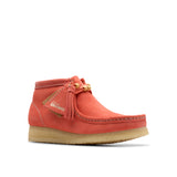 Clarks Original Women Wallabee Boot. Coral Suede Made in Vietnam