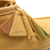 Clarks Original Men Wallabee Boot Golden Tan Suede Made in Vietnam