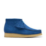 Clarks Original Men Wallabee Boot Blue Suede Made in Vietnam