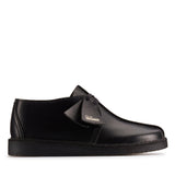 Clarks Original Men DESERT TREK BLACK SMOOTH LEATHER MADE IN VIETNAM