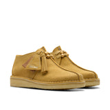 Clarks Original Women Desert Trek. Golden Tan Suede Made in Vietnam