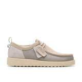 Clarks Original Men WALLABEE FTR 2 LOW CUT (White Combi)