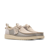 Clarks Original Men WALLABEE FTR 2 LOW CUT (White Combi)