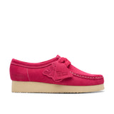 Clarks Original Women Wallabee. 2604 Bright Pink Suede Made in Vietnam