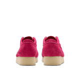 Clarks Original Women Wallabee. 2604 Bright Pink Suede Made in Vietnam