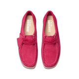 Clarks Original Women Wallabee. 2604 Bright Pink Suede Made in Vietnam