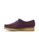Clarks Original Women Wallabee Plum Suede Made in Vietnam