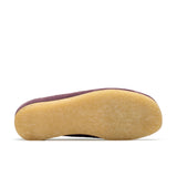 Clarks Original Women Wallabee Plum Suede Made in Vietnam